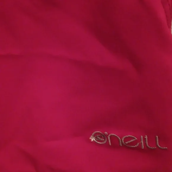 O'NEILL WOMEN'S BRIGHT RED SURF SHORTS - Picture 2 of 3